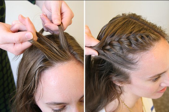 15 braided bangs tutorial: how to hit french braids?