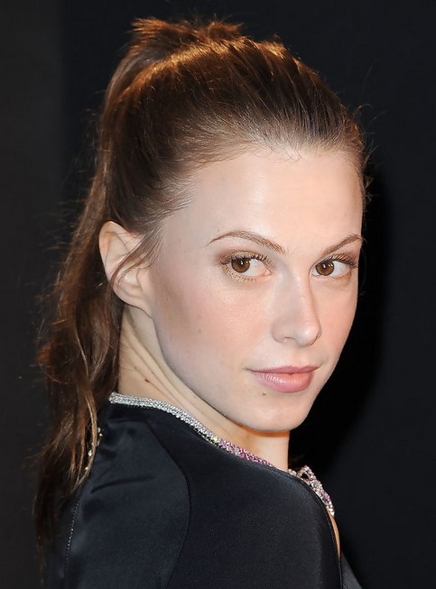 Elettra Wiedemann Long Hairstyle: Simple Ponytail