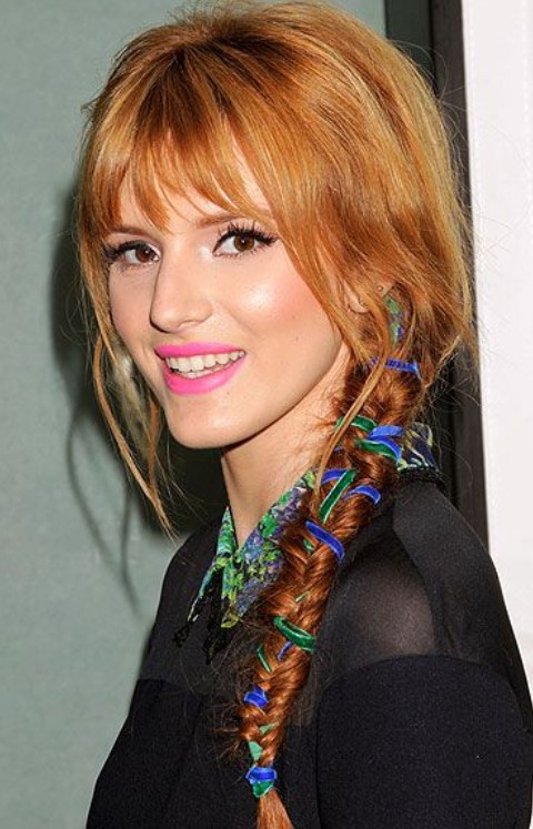 Nicole Richie Hairstyles: Holiday Braid