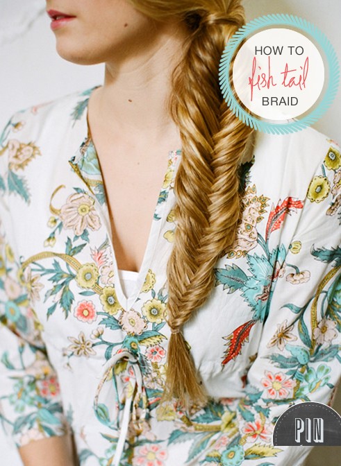 20 tutorials on braided hairstyles: how to braid a fishtail