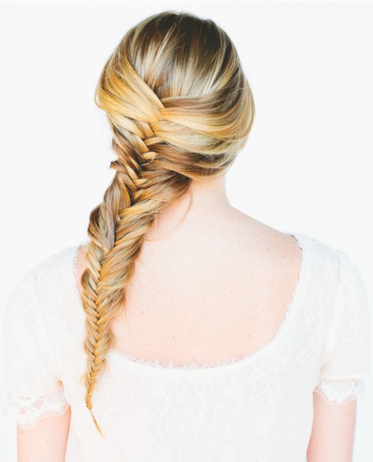 20 tutorials on braided hairstyles: fishtail braid for women and girls
