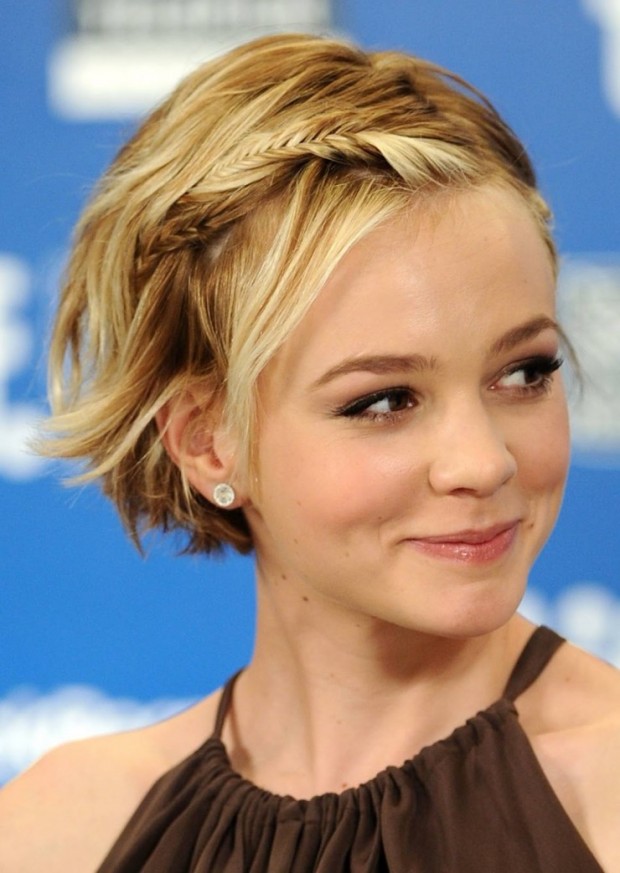 Braided Bangs - Trendy Short Hairstyles for 2014 onwards