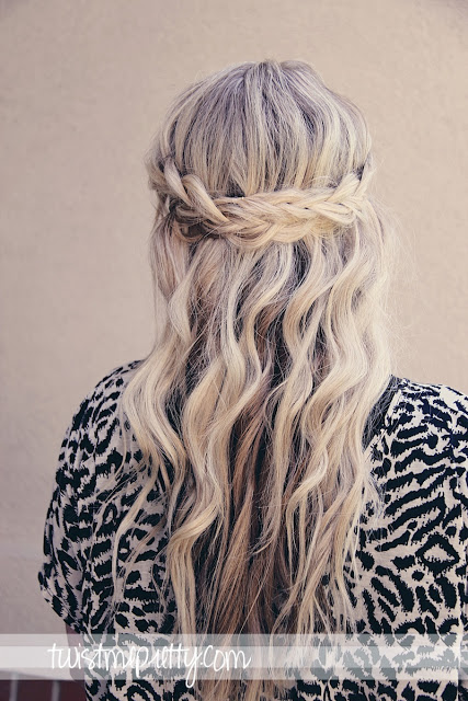 Braided crown over