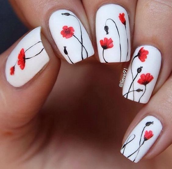 20 cute spring nail designs 2018