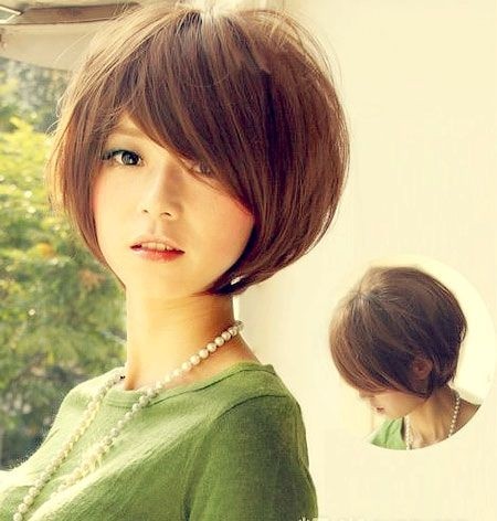 Nice short bob haircut