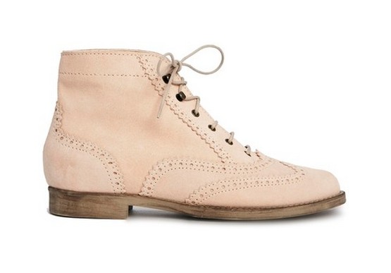 ASOS WARNING Suede Lace Up Ankle Boots