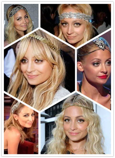 Nicole Richie hairstyles: hairstyles with headband