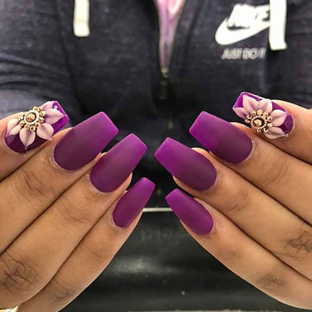 21 Gorgeous Floral Nail Designs for Spring | Page 2 of 2 | StayGl