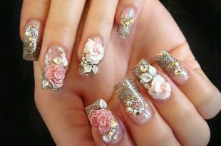 51 Exclusive 3D Nail Art Ideas That Are In Trend This Summer | 3d .