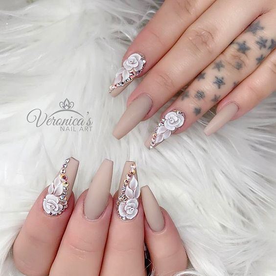 60 Unique and Stylish 3D Nail Designs – Tiger Fe