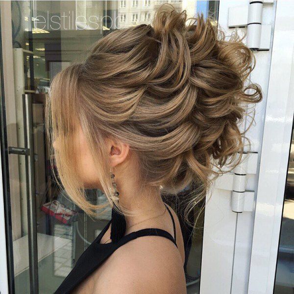 40 Most Delightful Prom Updos for Long Hair in 2020 | Medium hair .