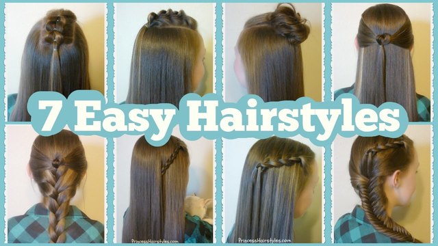 EASY 5 MINUTE HAIRSTYLES YOUTUBE PERFECTLY!!! - mossPink ~shibazakur