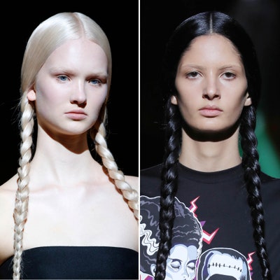 Milan Fashion Week Fall 2019 Beauty Trends: Best Hair and Makeup .