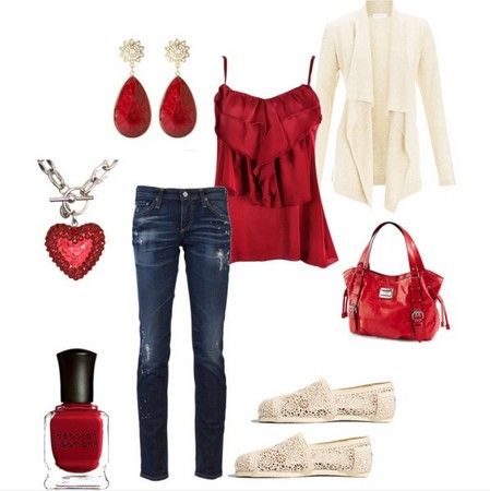 A Colletion of Hot Red Outfits From Casual to Formal | Red outfit .