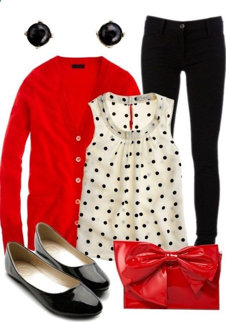 A Colletion of Hot Red Outfits From
  Casual to Formal