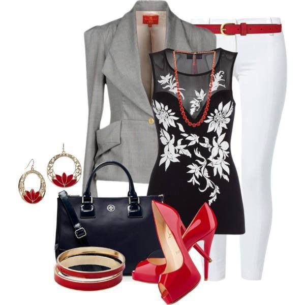 A Colletion of Hot Red Outfits From Casual to Formal | Stylish .