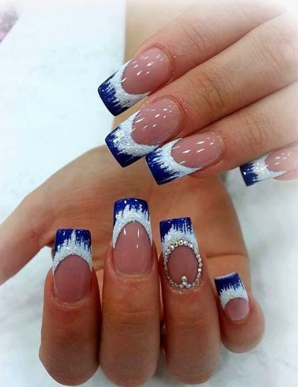 29 Adorable Blue Nail Designs for 2020 - Pretty Desig