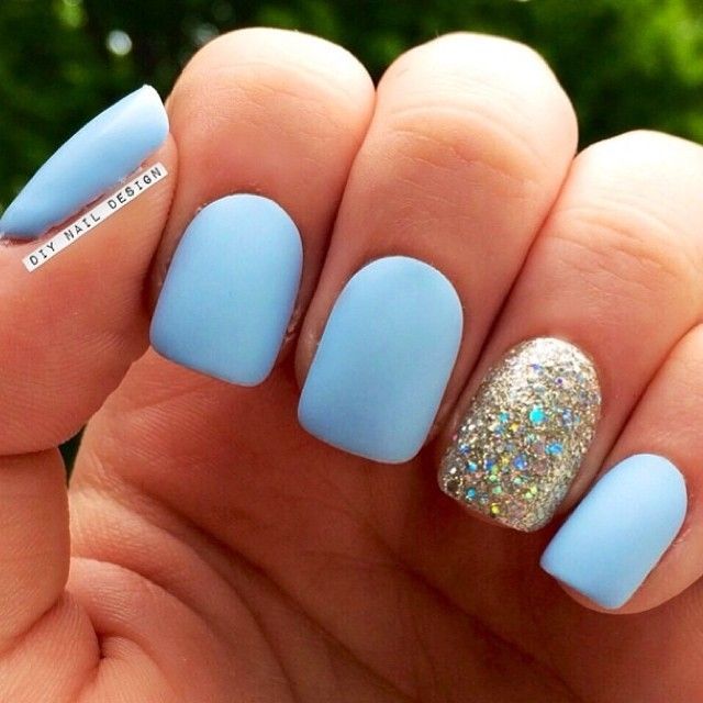 8 Adorable Pastel Nail Ideas (With images) | Matte nails design .