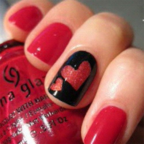 adorable valentine's day nail art 2016 - Styles 7 | Nail designs .