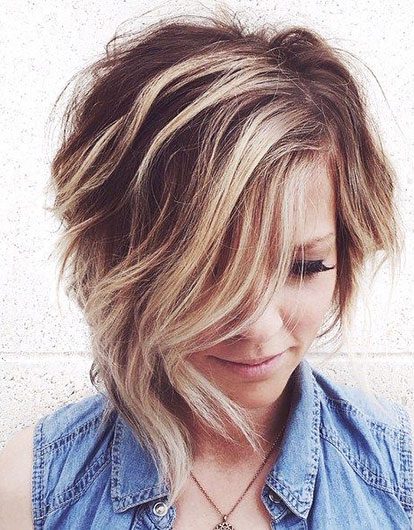 Adorable Short Hairstyle Ideas for Thin Haired Ladies - Street .