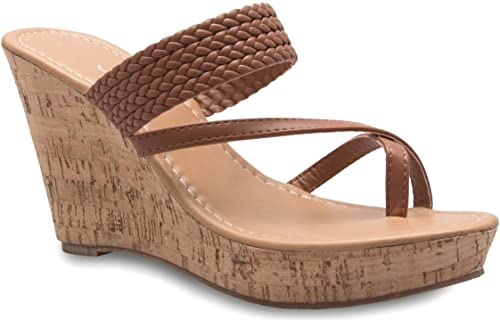 Amazon.com | Olivia K Women's Platform High Heel Wedges Sandals .
