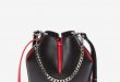 Women's Black/Lust Red The Bucket Bag | Alexander McQue
