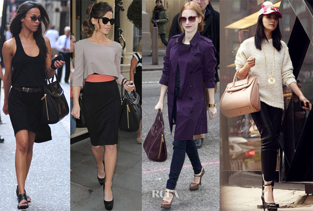 Celebrities Love...Alexander McQueen's 'Heroine' Bag - Red Carpet .