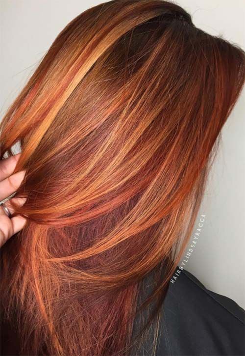 50 Copper Hair Color Shades to Swoon Over | Hair color shades .