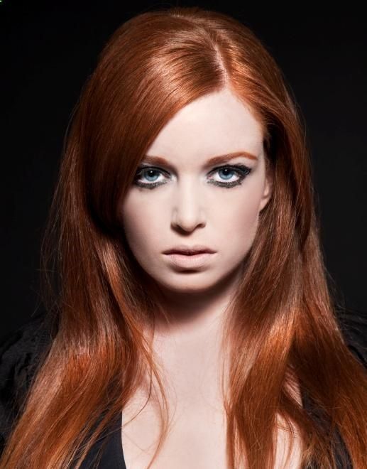 15 Amazing Long Copper Red Hairstyle - Hair Colour Sty