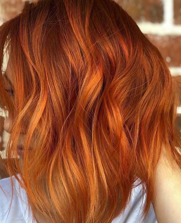 38 Hottest Fiery Copper Red Hair Color Ideas for 2018 | Bold hair .