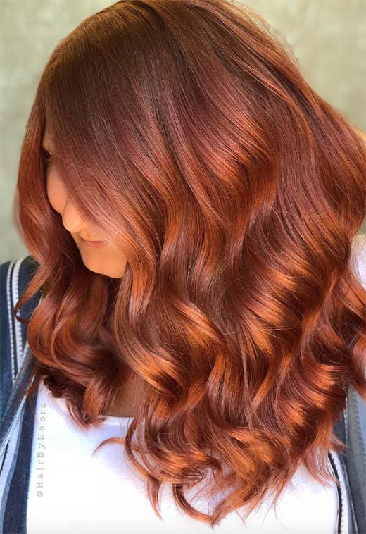 57 Flaming Copper Hair Color Ideas for Every Skin Tone - Glows