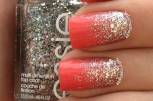 Amazing Coral Nail Designs for the Season | Coral nails with .