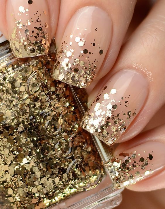 80 Awesome Glitter Nail Art Designs You'll Love | Glitter nail art .