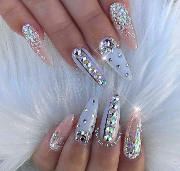 The Best Glitter nail art designs | 24beautytutori
