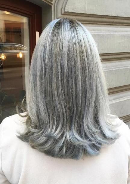 65 Gorgeous Gray Hair Styles in 2020 | Long gray hair, Grey hair .