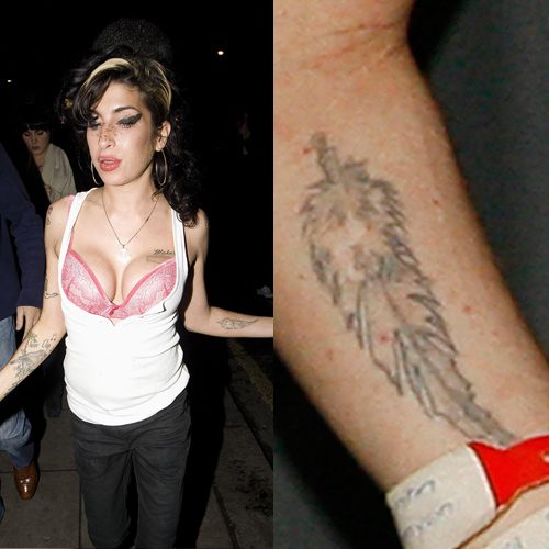 Amy Winehouse's 14 Tattoos & Meanings | Steal Her Sty