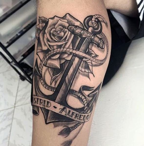 Anchor Tattoo Designs – CreativeF