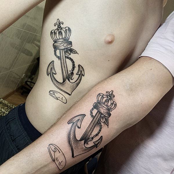 155 Best Anchor Tattoos for 2019 (with Meanings & Placement Ideas .