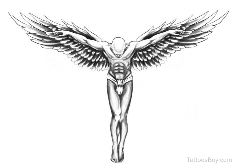 Guardian Angel Tattoo Design | Tattoo Designs, Tattoo Pictur