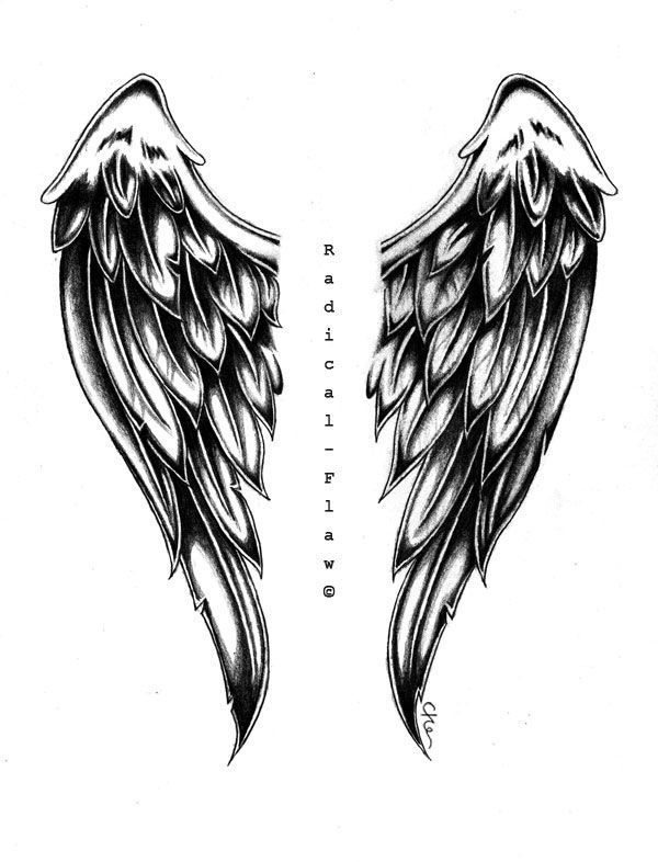 Free Angel Card reading | Body art tattoos, Angel wings drawing .
