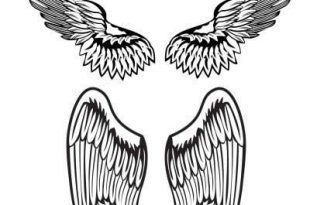 Angel Wing Tattoos For Men On Back - Best Angel Wing Tattoo For .