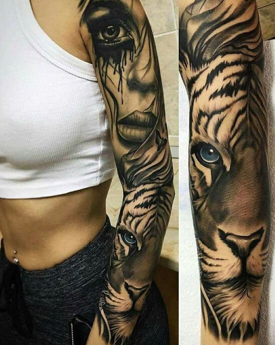 Sleeve Tattoos for Women - Ideas and Designs for Gir