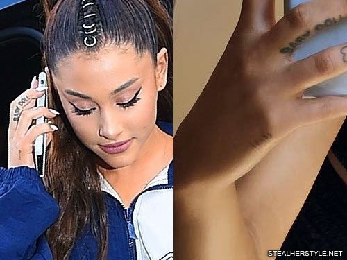Ariana Grande Tattoos & Meanings