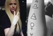 Avril Lavigne's Tattoos & Meanings | Steal Her Sty