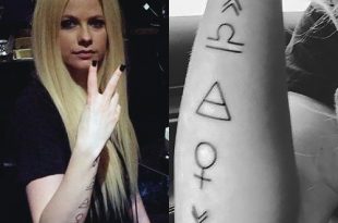 Avril Lavigne's Tattoos & Meanings | Steal Her Sty