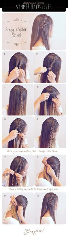136 Best Braided hairstyles tutorials images | Braided hairstyles .