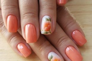 50 Beautiful Floral Nail Designs For Spring - Page 10 of 50 - Chic .