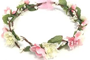 Amazon.com : Bridal Flower Crown Floral Crown Wedding Wreath .