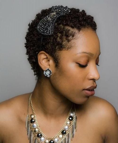 Cool accessories for short #naturalcurls. What your favorite hair .