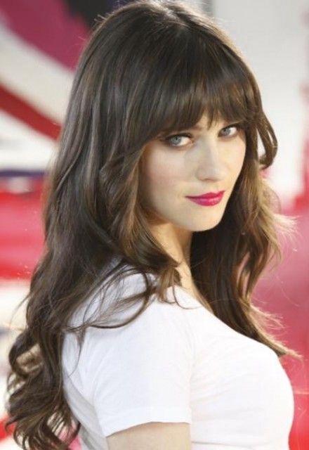 Beautiful Long Hairstyles with Bangs
